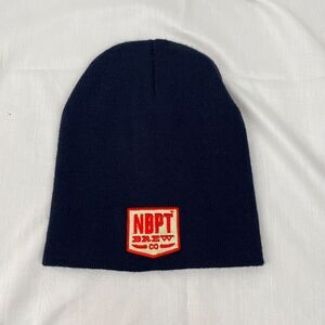 Newburyport Brewing Company Beanie‎ Stitched NBPT Embroidered Blue